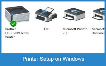 printer error, how to setup printer